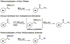 新規トリフルオロメチル化反応 KamimuraKawamoto Laboratory